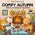 Comfy Autumn - Cozy Coloring sød og hyggelig malebog - Toys