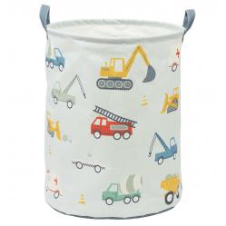 A little lovely company - Storage Bag - Vehicles - 40 x 50 x 40 cm - Home and Kitchen