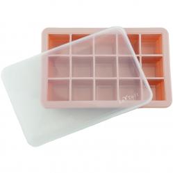 Le Toft - Baby Food Freezer Cubes - Smokey Rose - 15 compartments, each up to 20 ml - Baby and Children