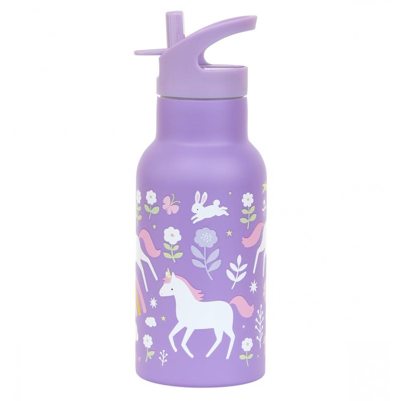 A little lovely company - Stainless steel drinking bottle - Unicorn dreams (DBSSUD77) - Toys