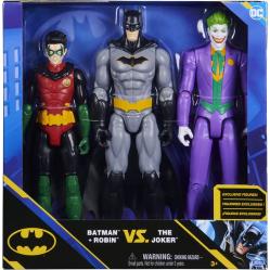 Batman - 3 figure Pack 30cm Batman, Robin, Joker - Toys