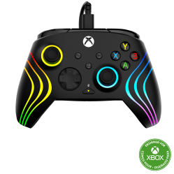 Turtle Beach Afterglow Wave Wired Controller - Black - Xbox Series X