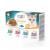 Catit - Dinner Dual-layer Wet Food for Cats - Multipack Fish - 12x75g - Pet Supplies