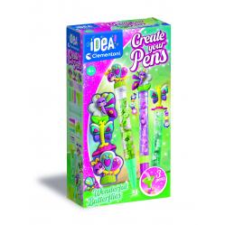 Clementoni - Create your Pens - Wonderful butterflies (I-18169) - Toys