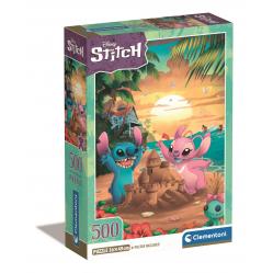 Clementoni - Puzzle HQC Disney Stitch, 500 pcs (I-35547) - Toys