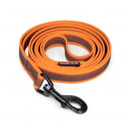 WalkFit - Anti-slip Tracking Leash with Handle - Orange - 20mmx5m - Pet Supplies