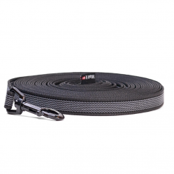WalkFit - Anti-slip Tracking Leash without Handle - Black - XL - 10m - Pet Supplies
