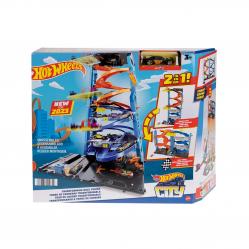 Hot Wheels - City Transforming Race Tower Playset (HKX43) - Toys