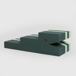 bObles - Crocodile L24 Green Zoo (06-034-024-044) - Toys