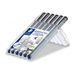 Staedtler - Pigment Liner Set 4+2 (308SB6P) - Toys