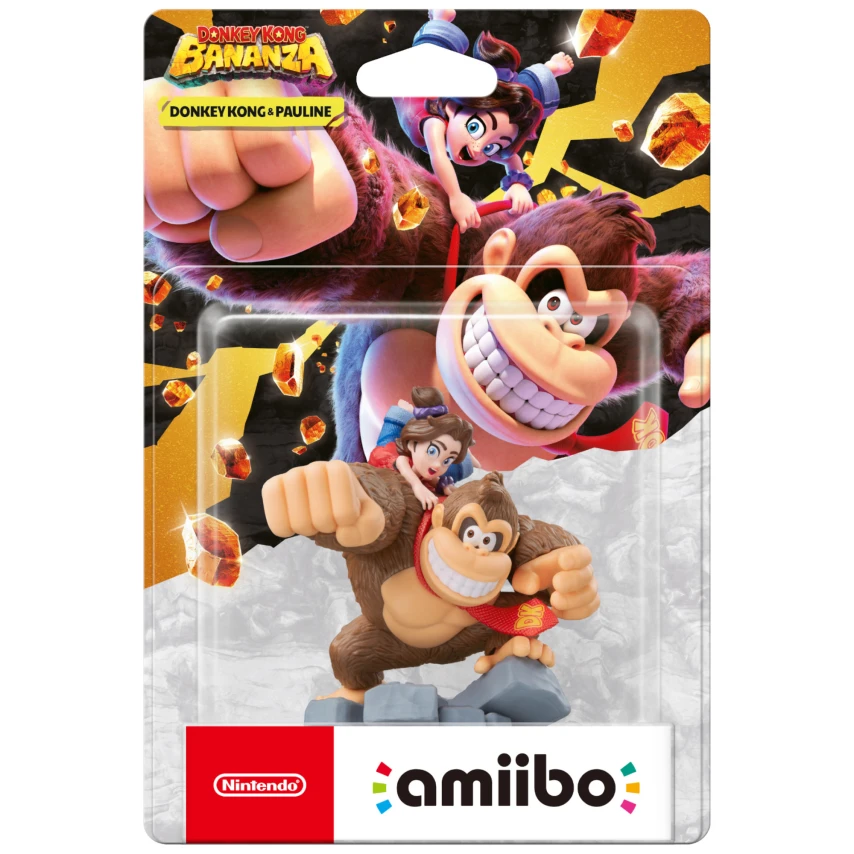 Nintendo Switch 2 Donkey Kong and Pauline amiibo - Nintendo Switch 2