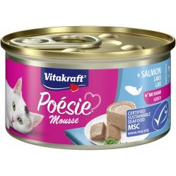 Vitakraft - Poesie Mousse, Salmon - 85gr - Pet Supplies