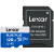 Lexar - MicroSDHC Blue Plus UHS-I with SD adapter 128GB - Electronics