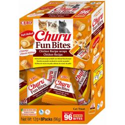 Churu - Cat Fun Bites - Chicken - 8 pcs - Pet Supplies