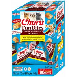 Churu - Fun Bites - Tuna - 8 pcs - 14 grams per tube - Pet Supplies