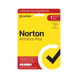 Norton - Antivirus Plus 2GB Nordic 1User 1Device 12m - Computers