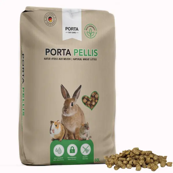 S&S - Porta Pellis - 60L -  Bedding for rabbits and guineapigs - Pet Supplies