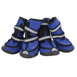 Porta21-  Wear Boots - Blue - XS - Pet Supplies