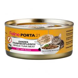 Porta21 - Feline Whole Tuna Meat with Surimi - 156 g - Pet Supplies