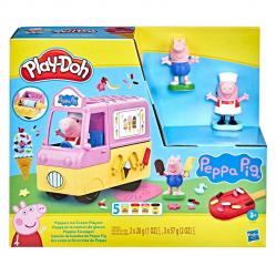 Play-Doh - Peppa Pig Ice Cream Playset (F35975L0) - Toys