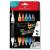 Faber-Castell - Black Edition Shake & Paint Acrylic Markers Set of 6 (Classic Colours) (285507) - Toys