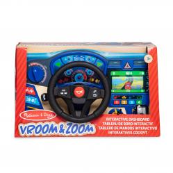 Melissa & Doug - Vroom & Zoom Interactive Dashboard (806074) - Toys