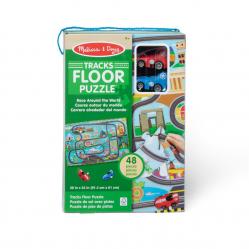 Melissa & Doug - Floor Puzzle & Play Set Race Track (806125) - Toys