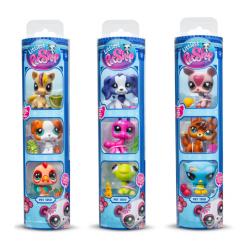 Littlest Pet Shop - Pet Trio in Tube S3 (646) - Toys
