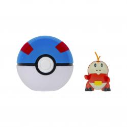 Pokémon - Clip N Go Fuecoco with Great Ball (PKW4156) - Toys