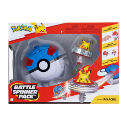 Pokémon - Battle Spinner Pikachu with Great Ball (PKW4936) - Toys