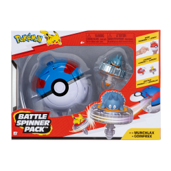 Pokémon - Battle Spinner Munchlax with Great Ball (PKW4938) - Toys