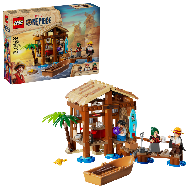 LEGO - ONE PIECE - Windmill Village Hut (75636) - Toys LEGO - ONE PIECE - Windmill Village Hut (75636) - Toys