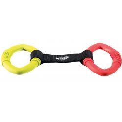 NERF - Nerf Dog 2-Ring Strap Tug - Medium - 33cm - Pet Supplies