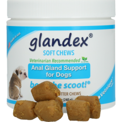 Vetnique - Glandex Soft Chews 240g (60stk) - support natural emptying of the anal glands - Pet Supplies