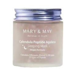 Mary&May - Calendula Peptide Ageless Sleeping Mask - 110 g - Beauty