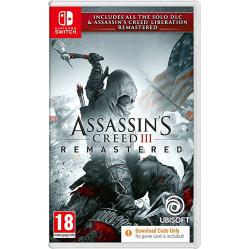 Assassin's Creed III Remastered (Code in a Box) - Nintendo Switch