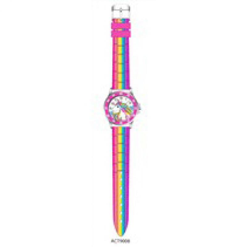 Accutime - Watch Time Teacher Rainbow Unicorn (910341) - Toys
