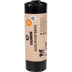 ozami - Dog Poop Bag - Black - 140x340mm - Pet Supplies