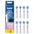 Oral B - Pro Sensitive Clean Toothbrush Heads - White - 8 Counts - Health and Personal Care