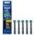 Oral B - Pro Cross Action Toothbrush Heads - Black - 5 Counts - Health and Personal Care