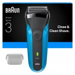 Braun - Series 3 Electric Shaver, Wet & Dry, 310S - Blue - Health and Personal Care