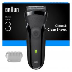 Braun - Series 3 Electric Shaver - Grey - Health and Personal Care