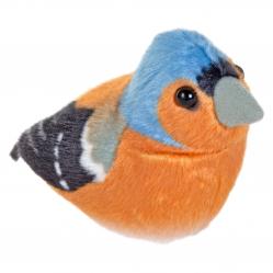Wild Republic - Plush Toy Bird With Sound 18 cm Chaffinch (808019) - Toys