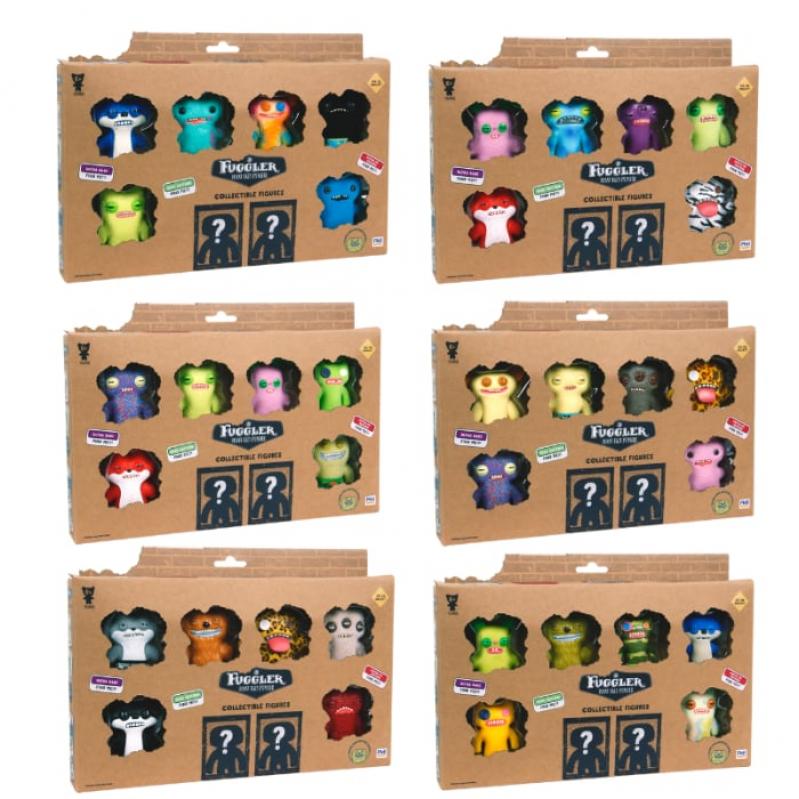 Fuggler - Collectible Figures Deluxe 8 pack assorted (FG2070) - Toys