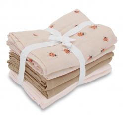 Vanilla Copenhagen - Muslins 6 Pack - Rose - 70 x 70 cm (MUSL8223) - Baby and Children