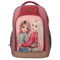 TOPModel - School Backpack LEOHEART - Pink, Berry Red, Brown - Toys