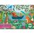 Eeboo - Puzzle 20 pcs - Garden Animals (EPZY993) - Toys
