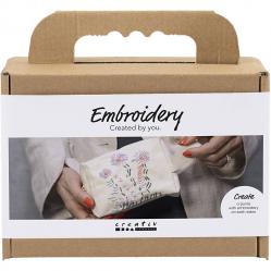 Mini Craft Kit Embroidery - Make-up bag - cream (977859) - Toys