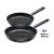 Fiskars - Hard Face Frying Pan Set 24 cm + 28 cm - Home and Kitchen