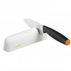Fiskars - FunctionalForm Knife Sharpener - White - Home and Kitchen